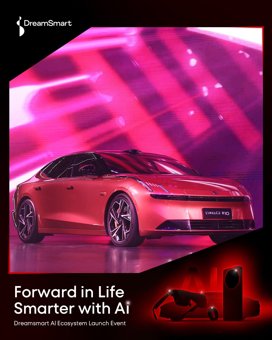 DreamSmart AI 生态发布社媒素材