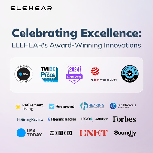 ELEHEAR 获奖与媒体报道矩阵