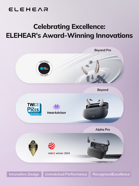 ELEHEAR 产品线获奖展示
